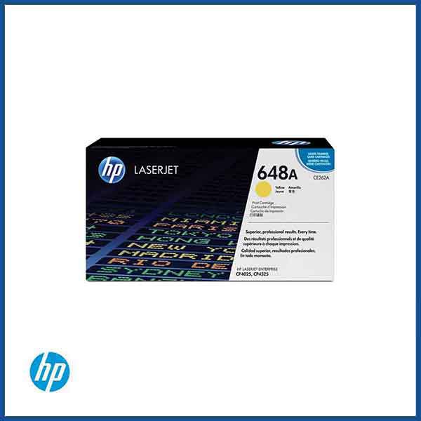 HP 648A (CE262A) Yellow Toner Cartridge